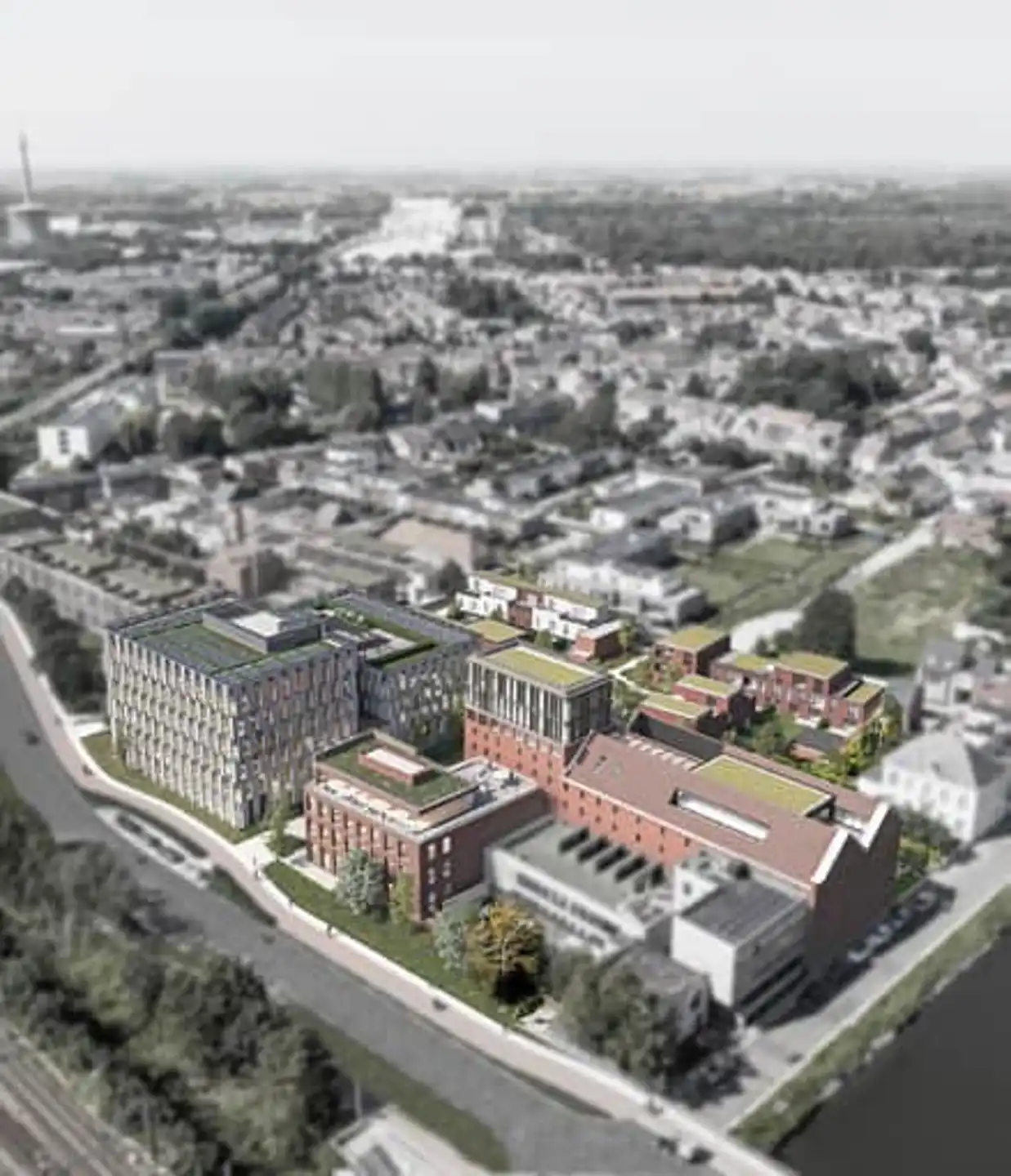 Nieuwbouwkantoren Malt District Mechelen-Zuid foto 16