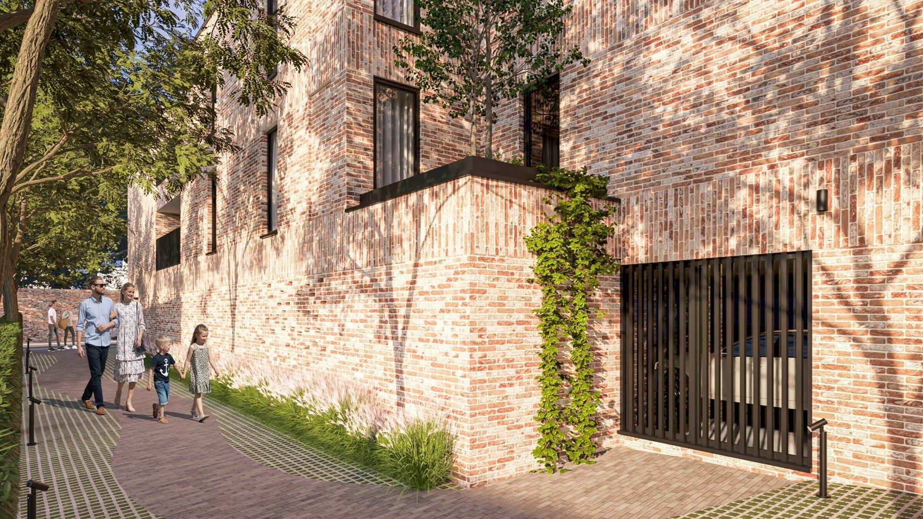 Nieuwbouwappartement op de 2de verdieping met 2 slaapkamers en ruim terras uitgevend op het groene Mottepark, in res. De Motte, vlakbij het centrum van Hoeselt foto 13