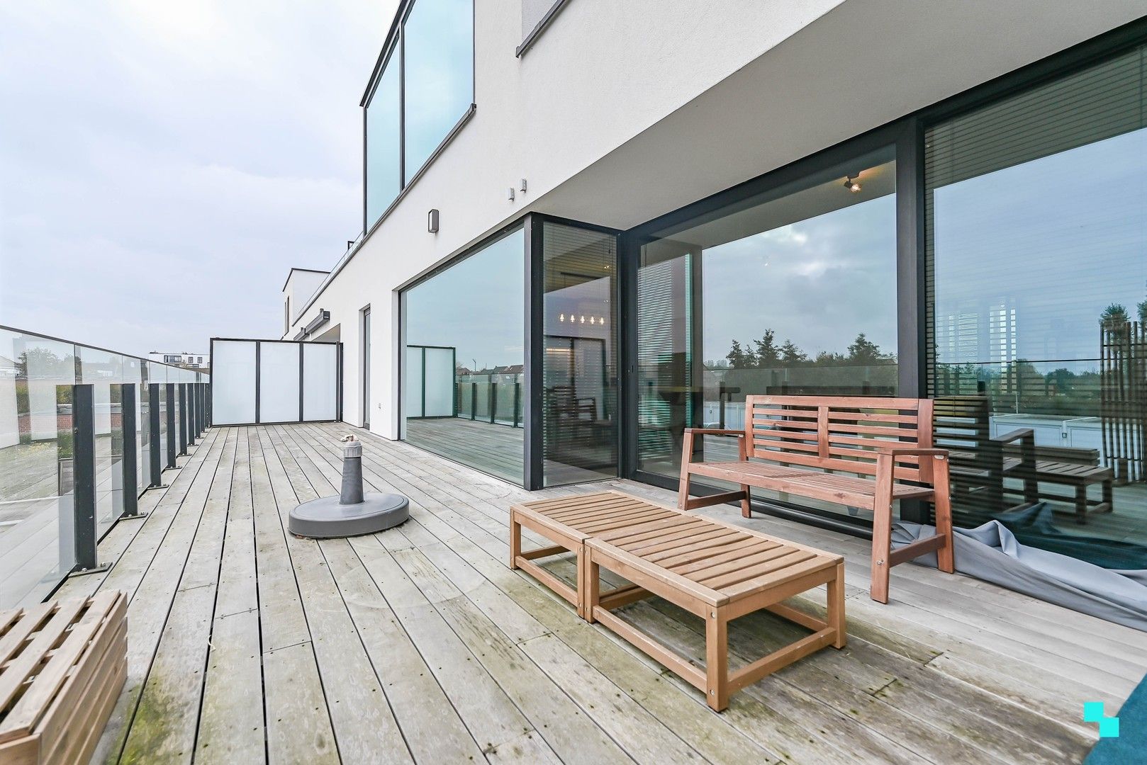 Nieuwbouw éénslaapkamerappartement met riant terras foto 12