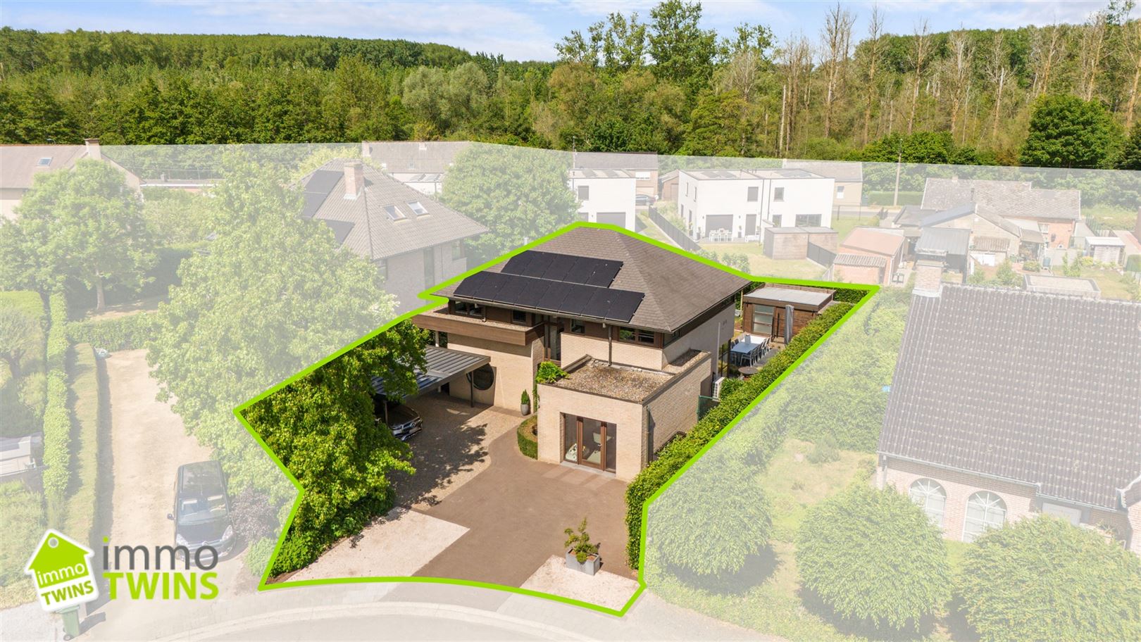 Luxueuze open bebouwing met zwembad op toplocatie in Berlare foto 2
