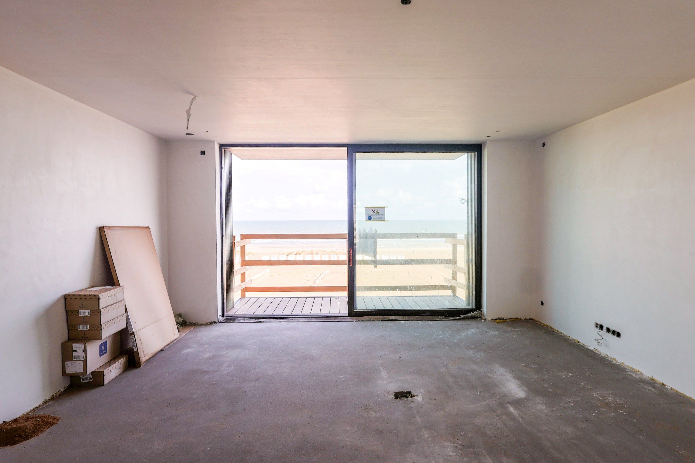 De res. Pure Sea: 7 luxe appartementen met frontaal zeezicht in Oostduinkerke.  foto 4