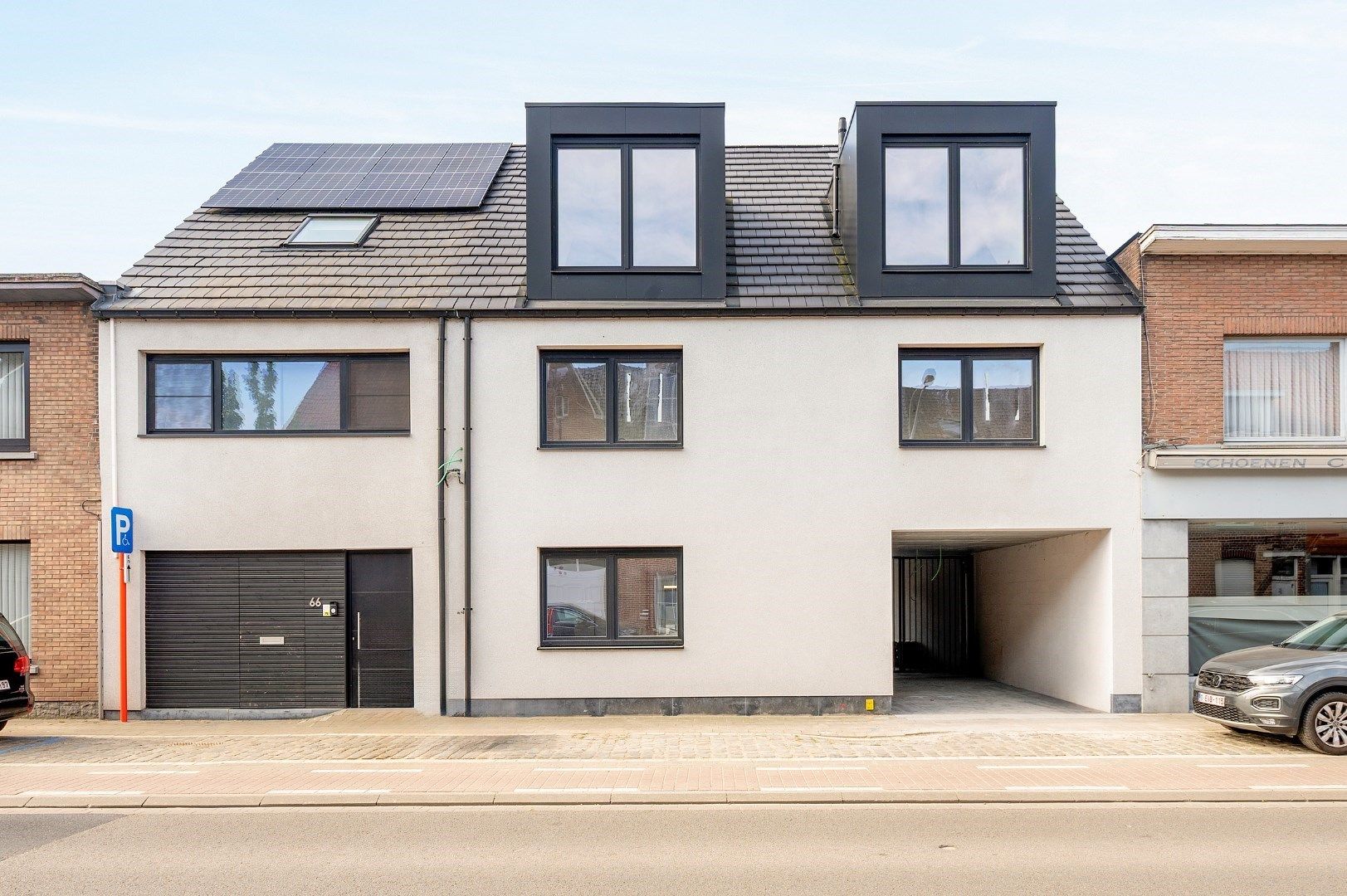 DUPLEX NIEUWBOUWAPPARTEMENT MET 2 SLPKS EN RUIM TERRAS TE GELUWE foto 7