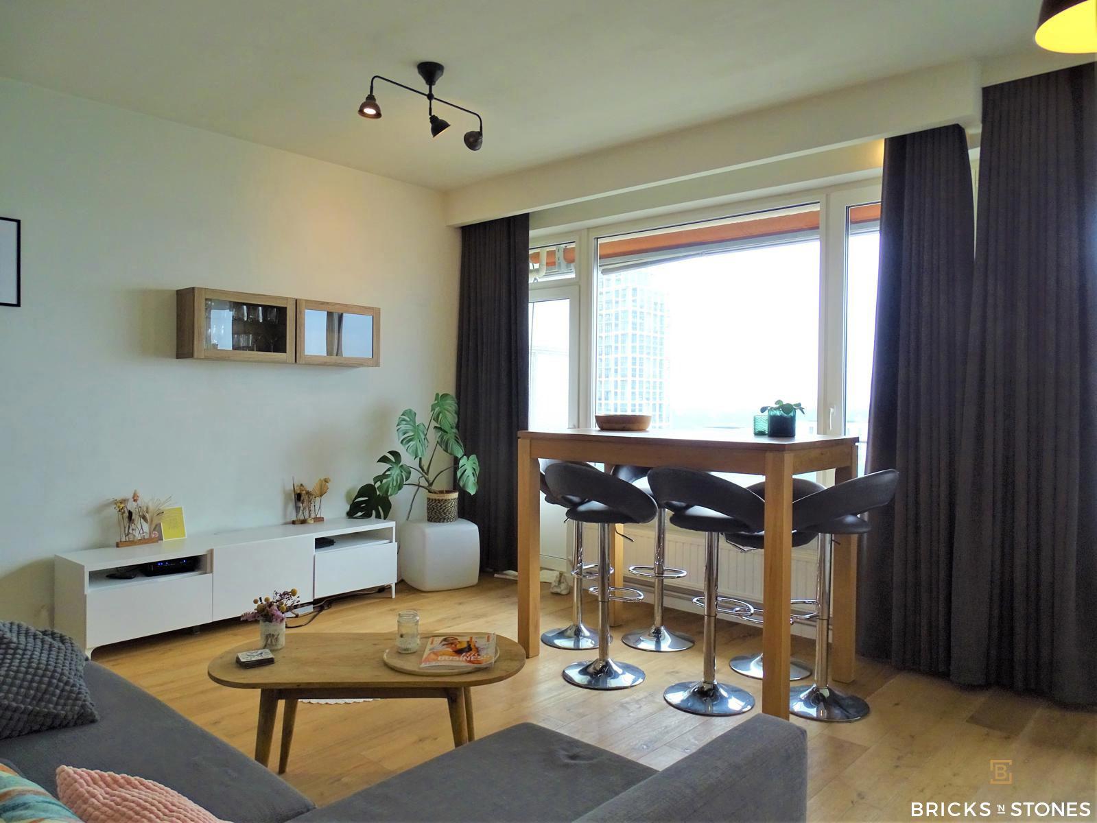 Gezellig bemeubeld appartement met panoramisch Schelde zicht foto 2