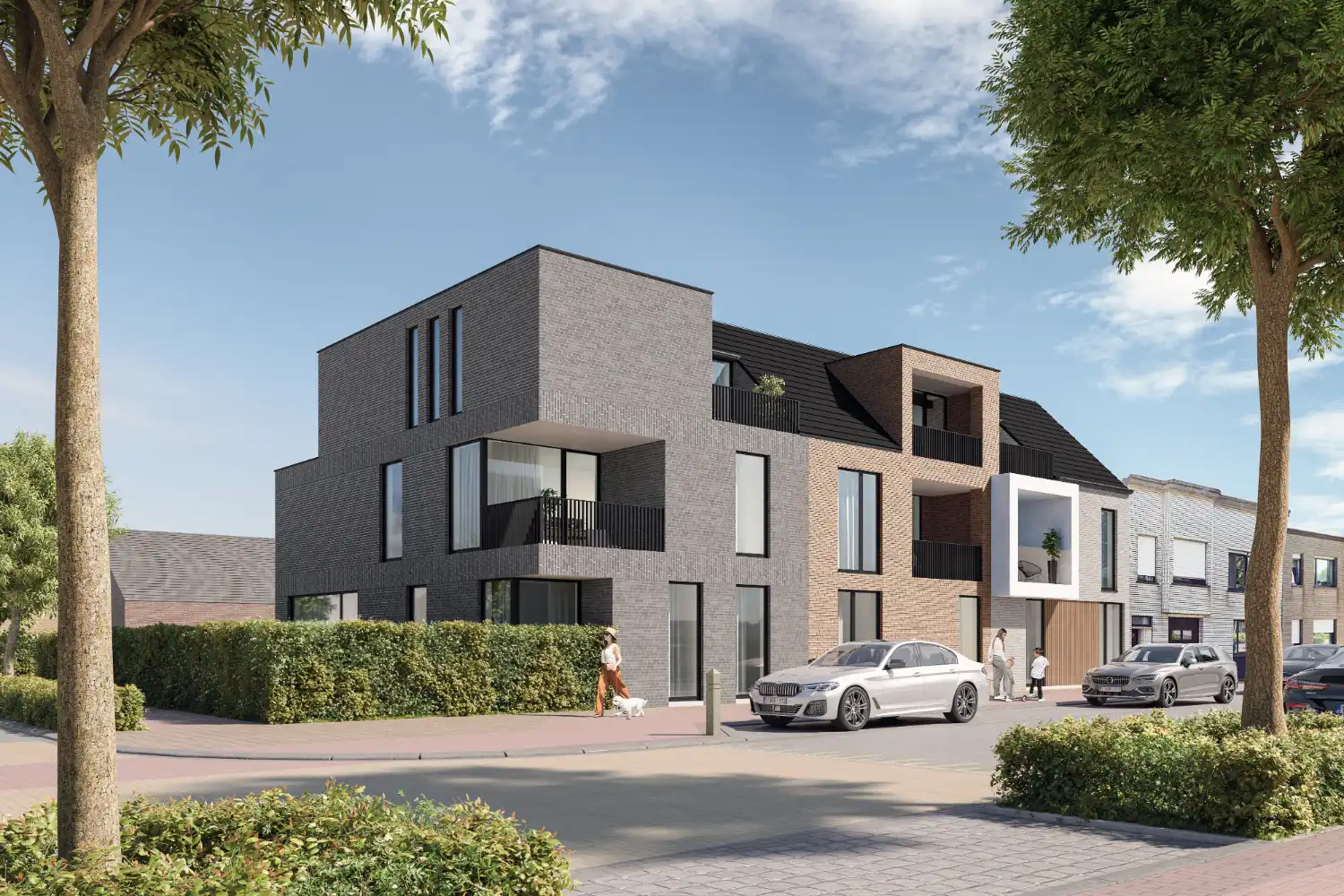 Kleinschalig nieuwbouwproject met uiterst aangename ligging te Middelkerke foto {{pictureIndex}}