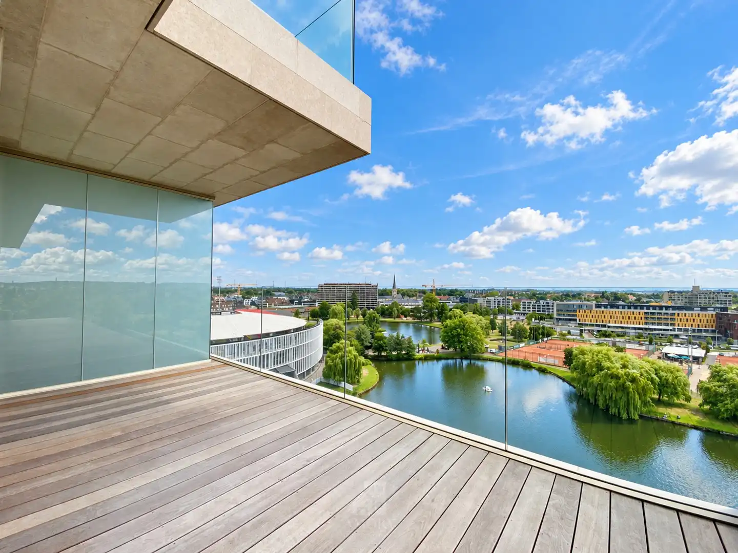 Recent 2 slpk-app met fantastisch uitzicht in het gerenommeerde “Waterfront” foto 10