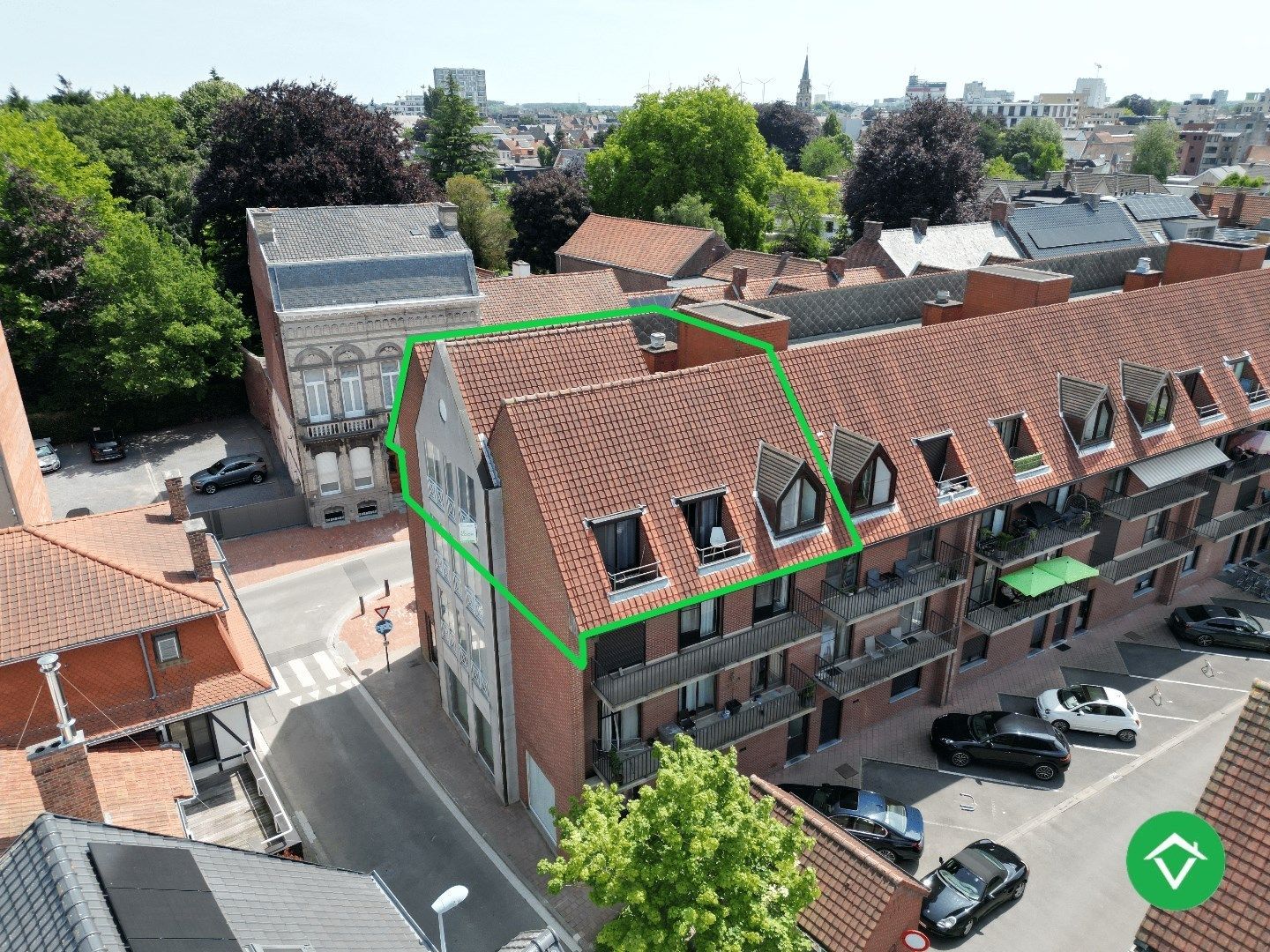 Ruim, gezellig dakappartement met 3 slaapkamers in centrum Roeselare  foto 16