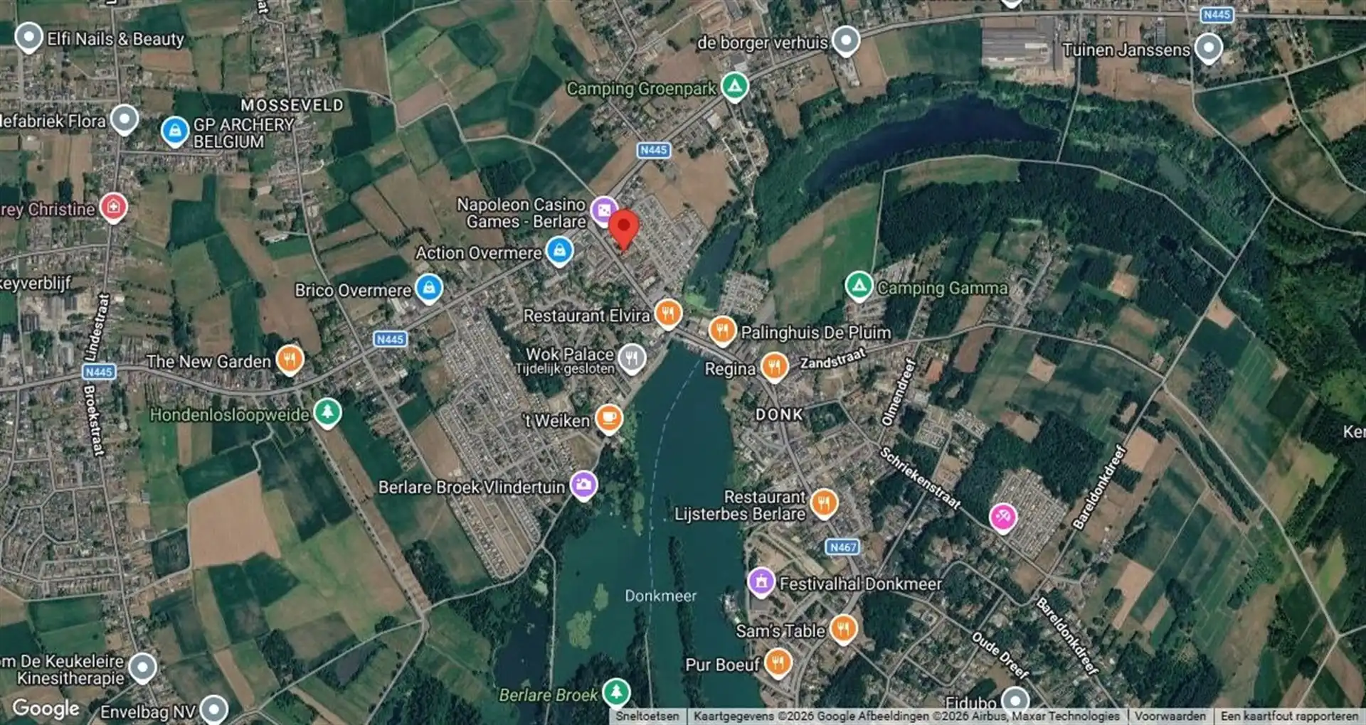 Ruim 2-slaapkamer appartement, bemeubeld en met bijhorende garage nabij het Donkmeer te Berlare foto 14