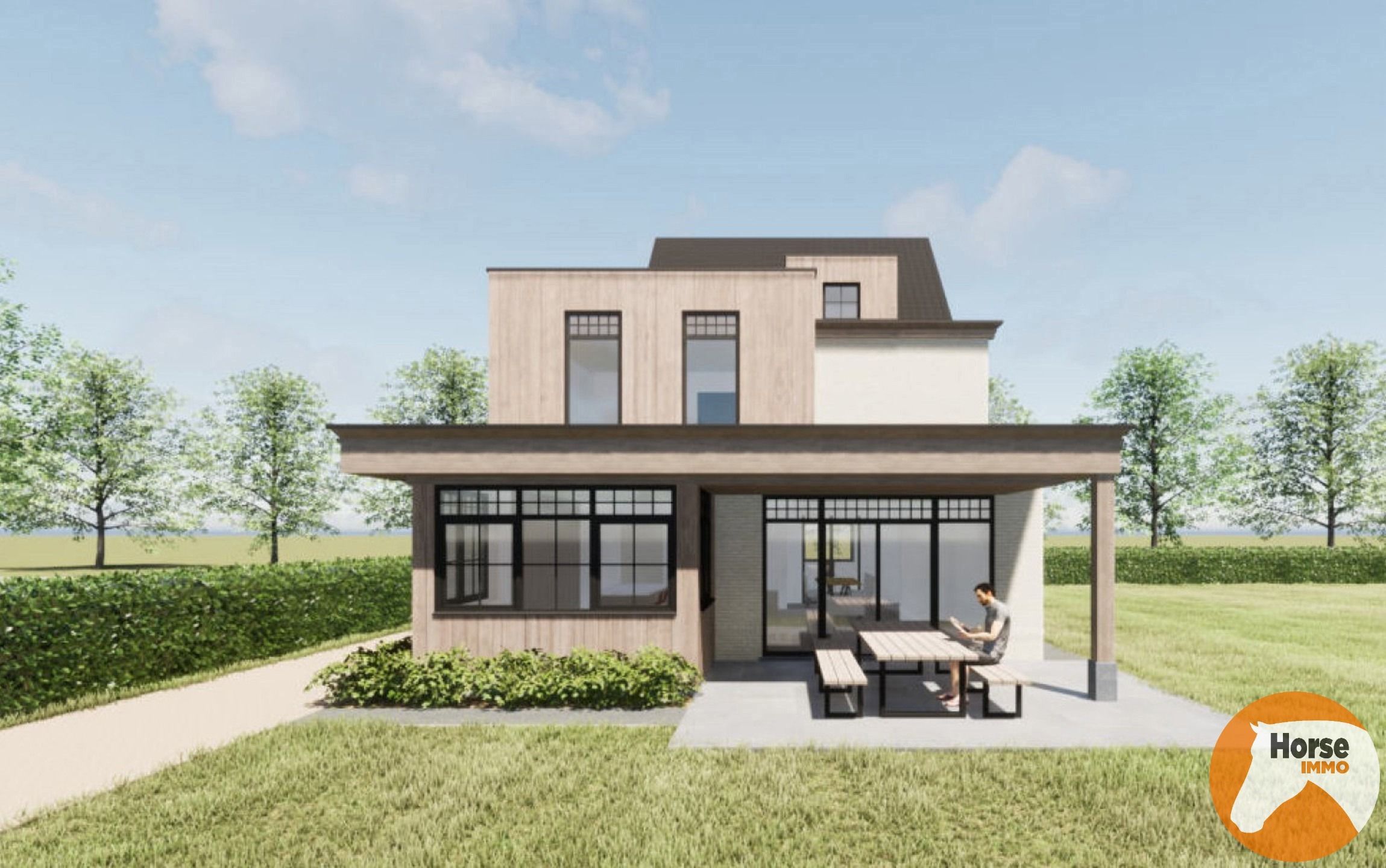 LUMMEN - Grond met vergunning voor woning/paardenstal/loods foto 5