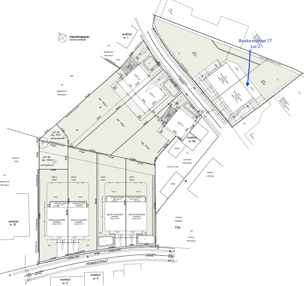 Halfopen nieuwbouw met tuin en carport foto 5