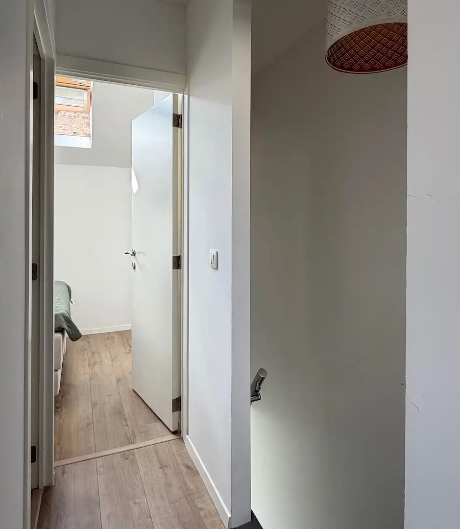 toffe gerenoveerde stadswoning met groene patio op Sint-Anna foto 14