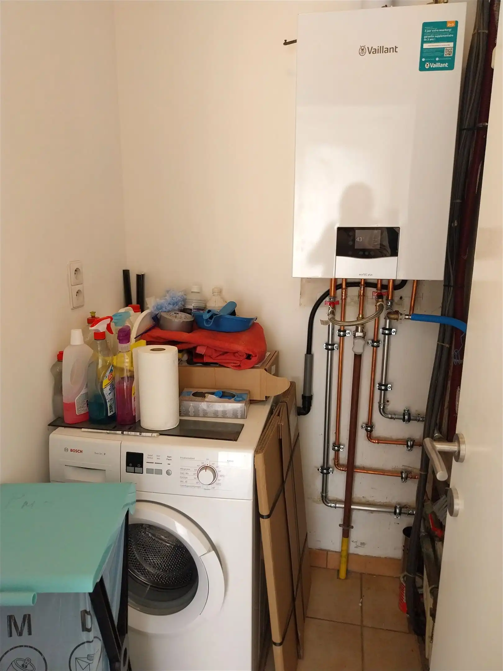 TE HUUR: Gelijkvloers appartement met 2 slaapkamers in Heusden! foto 13