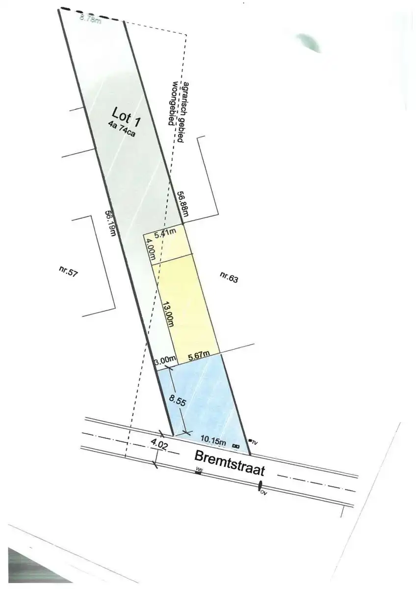 Gunstig gelegen bouwgrond geschikt voor 3-gevel foto 2