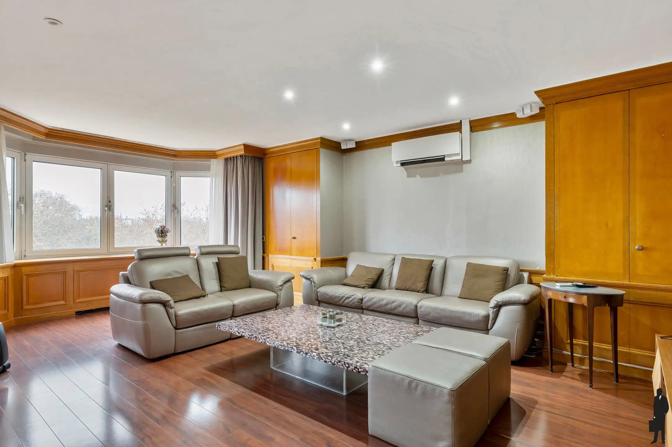 Uitzonderlijk penthouse (400 m²)  zicht op het Stadspark. foto 3