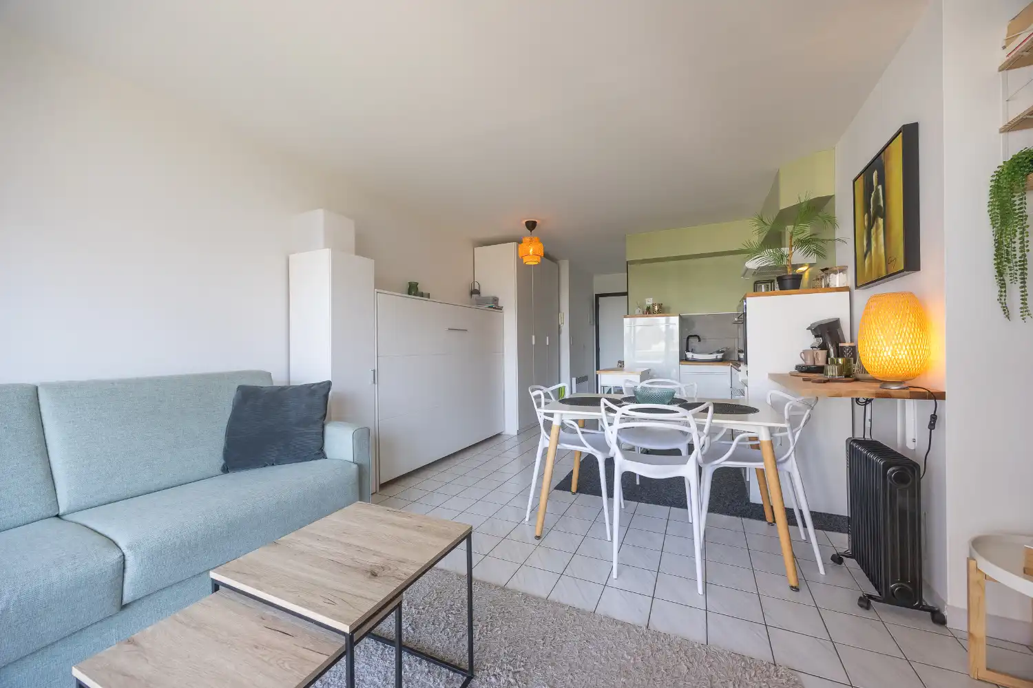 Gerenoveerde studio met zonnig terras te koop in Middelkerke foto 6