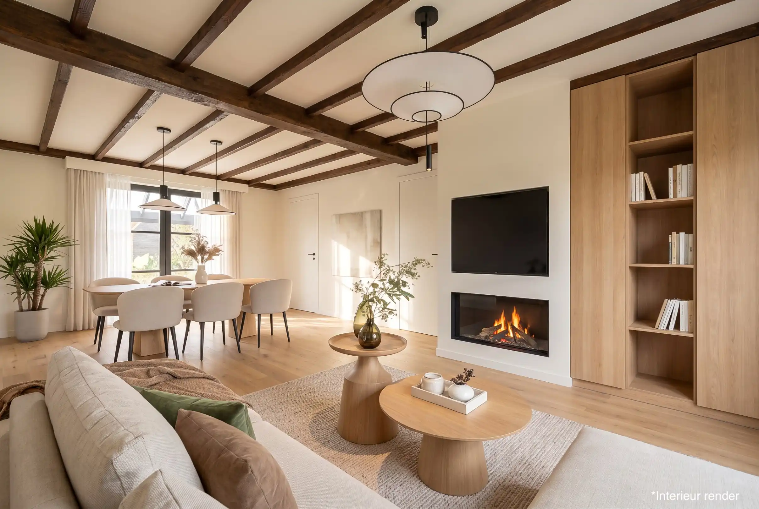 Open bebouwing in Houthalen met 3 slaapkamers, grote kelder en garage: foto 3