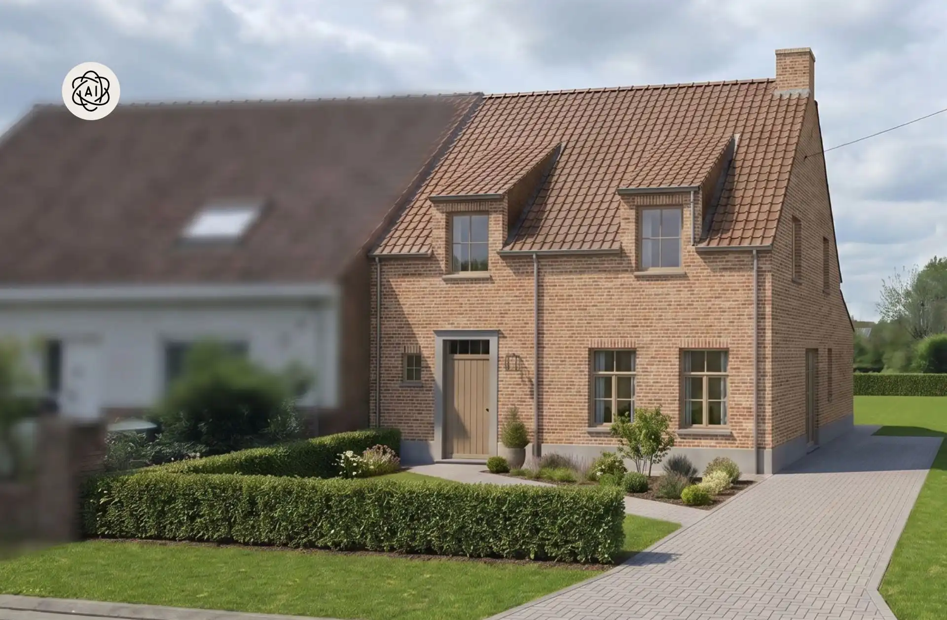 Rustig gelegen bouwgrond voor HOB nabij Kluisbos foto 6
