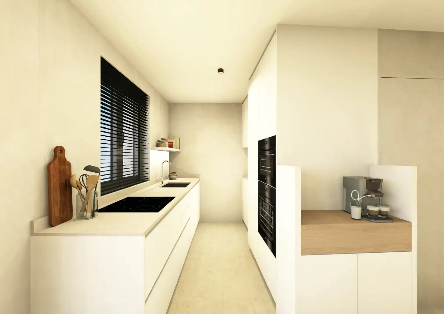 NIEUWBOUW 2/3 SLPK DUPLEX APP MET ZEEZICHT  foto 12