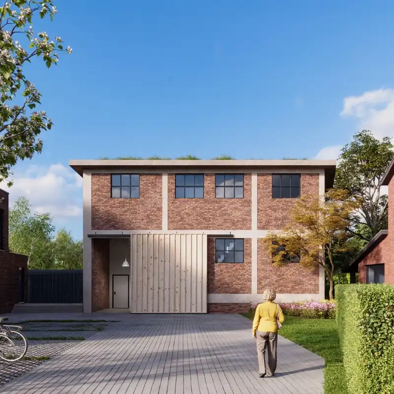 Bedrijfspand met woning foto {{pictureIndex}}