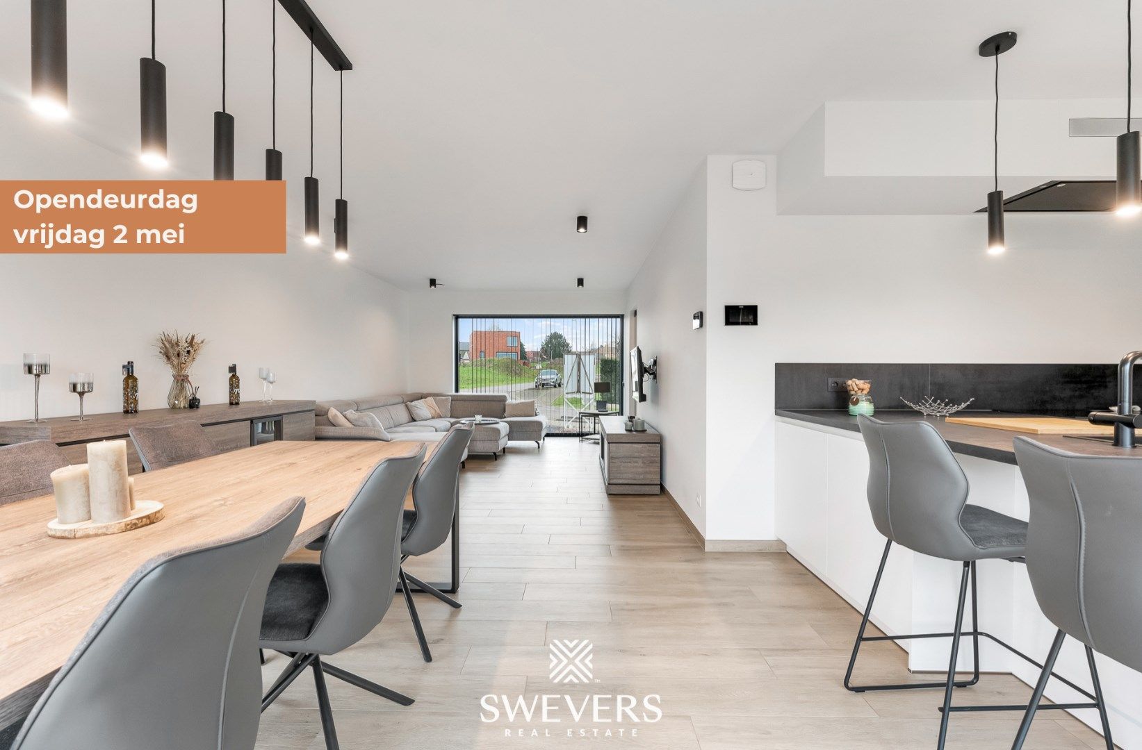 Ruim en energiezuinige nieuwbouwwoning in rustige straat te Borgloon foto {{pictureIndex}}