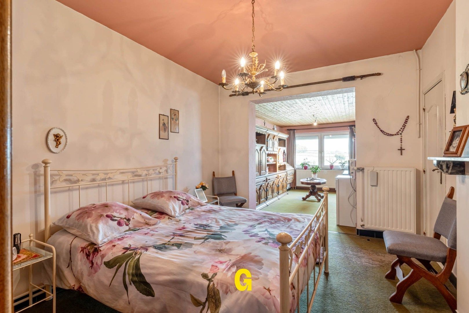 Te renoveren halfopen woning met tuin en ruime weide op 38a62ca, met prachtig verzicht op de achterliggende groene omgeving foto 10