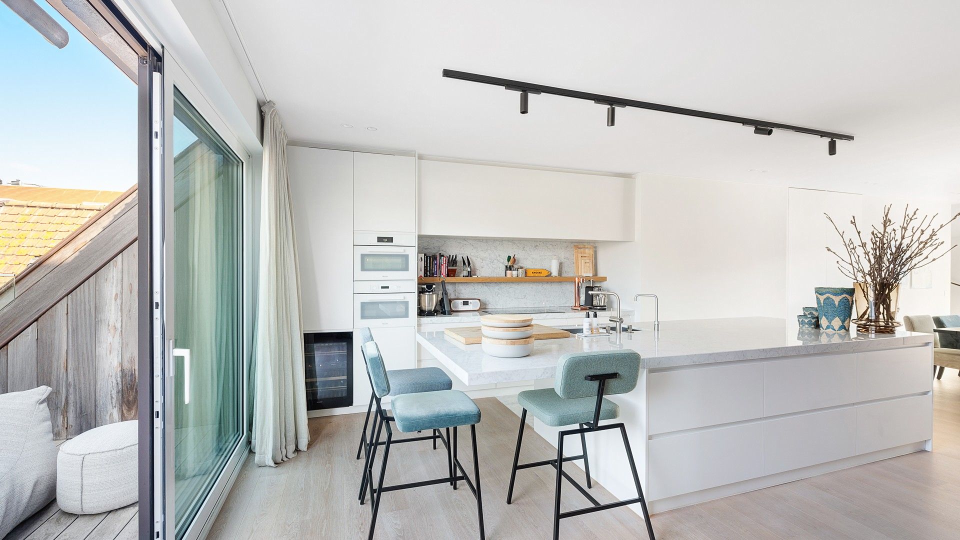 Exclusieve penthouse met zonneterrassen in hartje Knokke foto 6