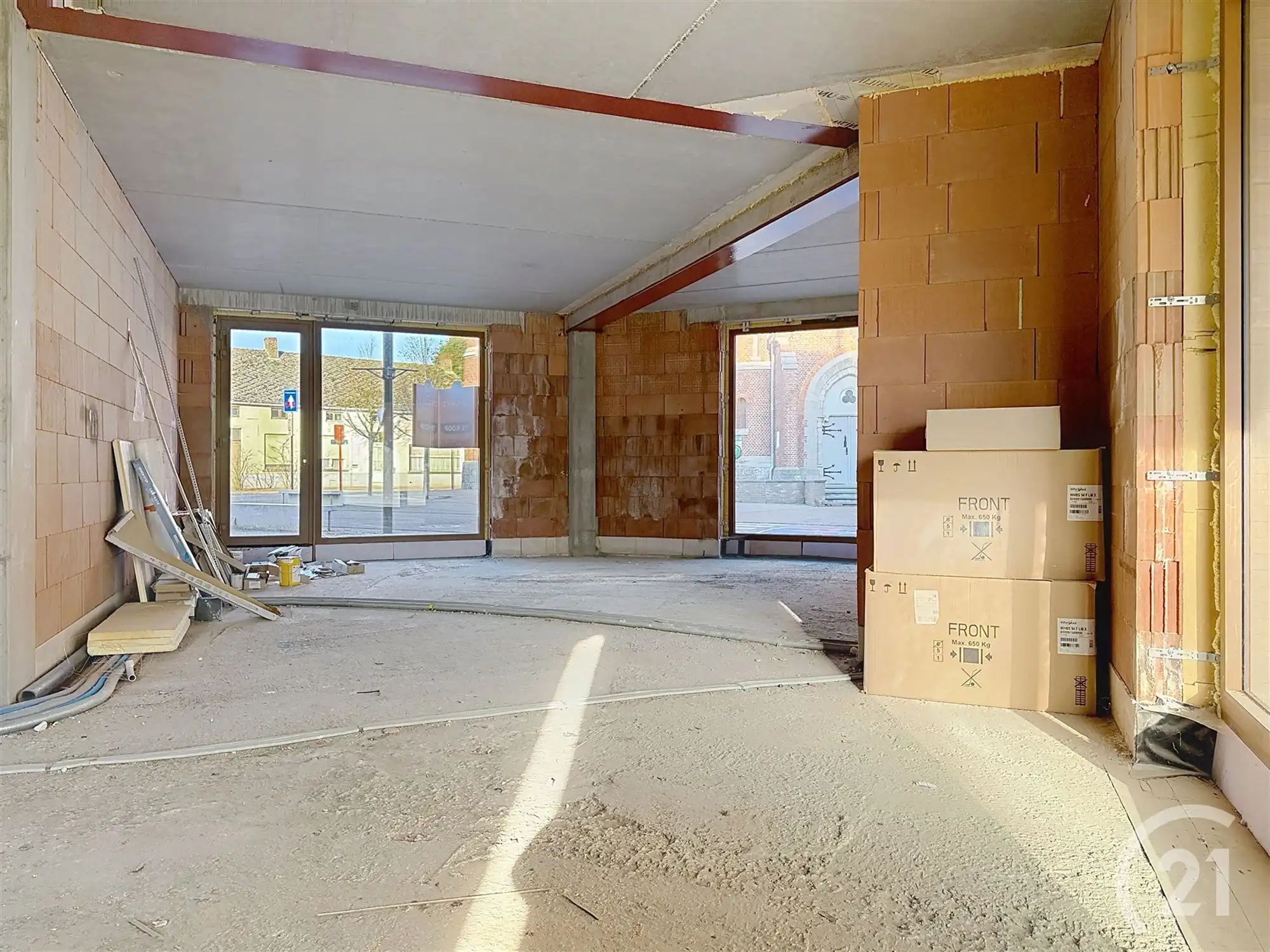 Nieuwbouw handelspand met parkings in Baal/Tremelo te koop! foto 8