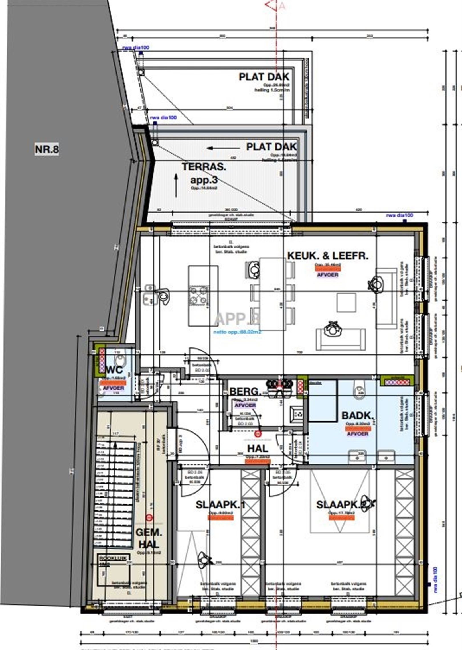 TE HUUR: nieuwbouw appartement met 2 slaapkamers te Wellen! foto 8