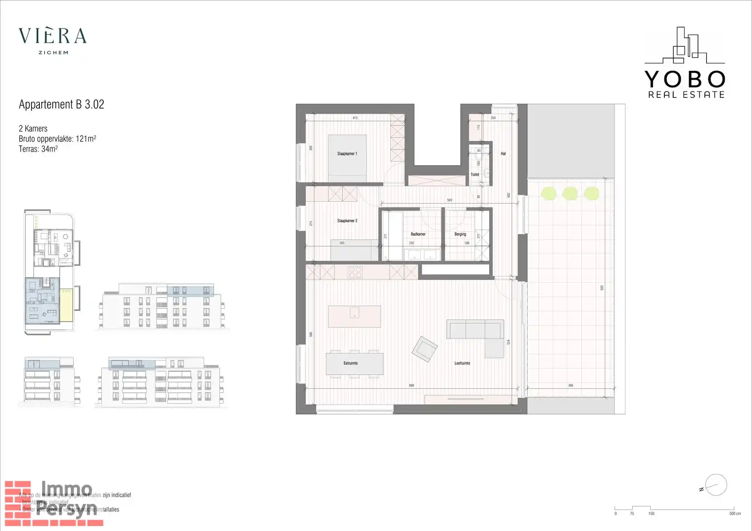 Exclusieve penthouse met terras van 34m² - 6% BTW mogl foto 2