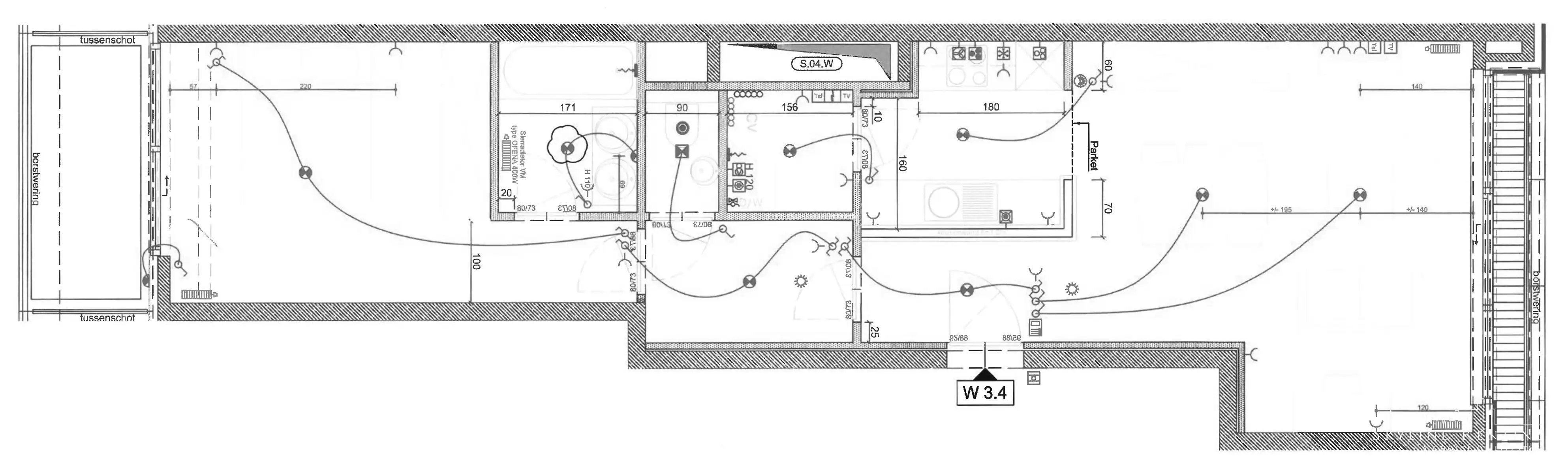 Gemeubeld appartement 1 kamer + terras (Kanaal van Brussel) foto 16