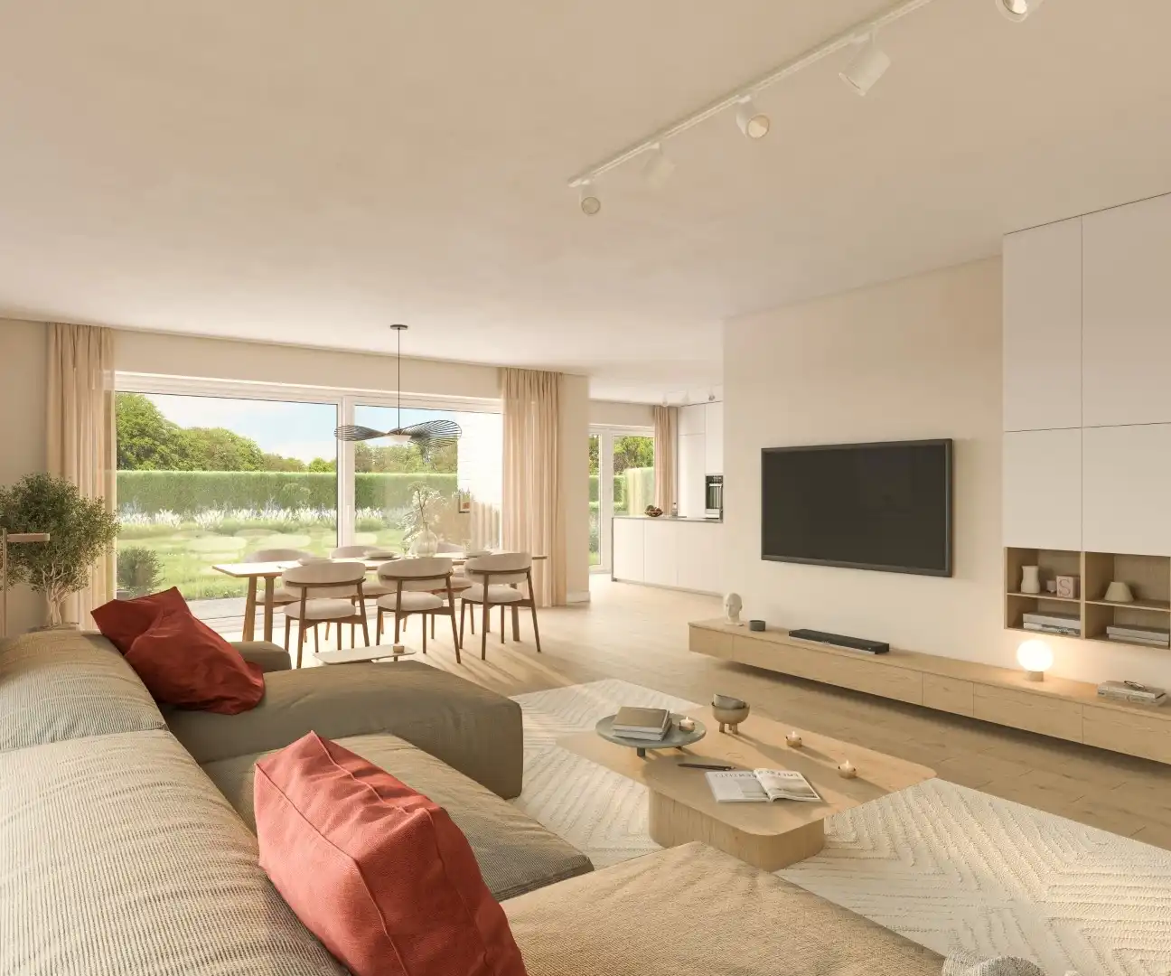 Energiezuinige open bebouwing met zongerichte tuin foto 6