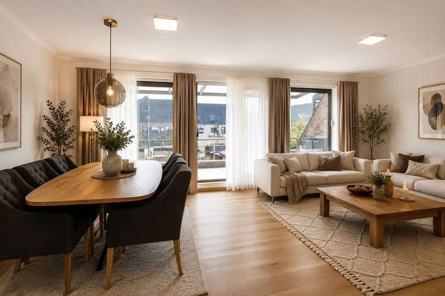 Verzorgd appartement met 2 slaapkamers,  groot terras en lift foto 2