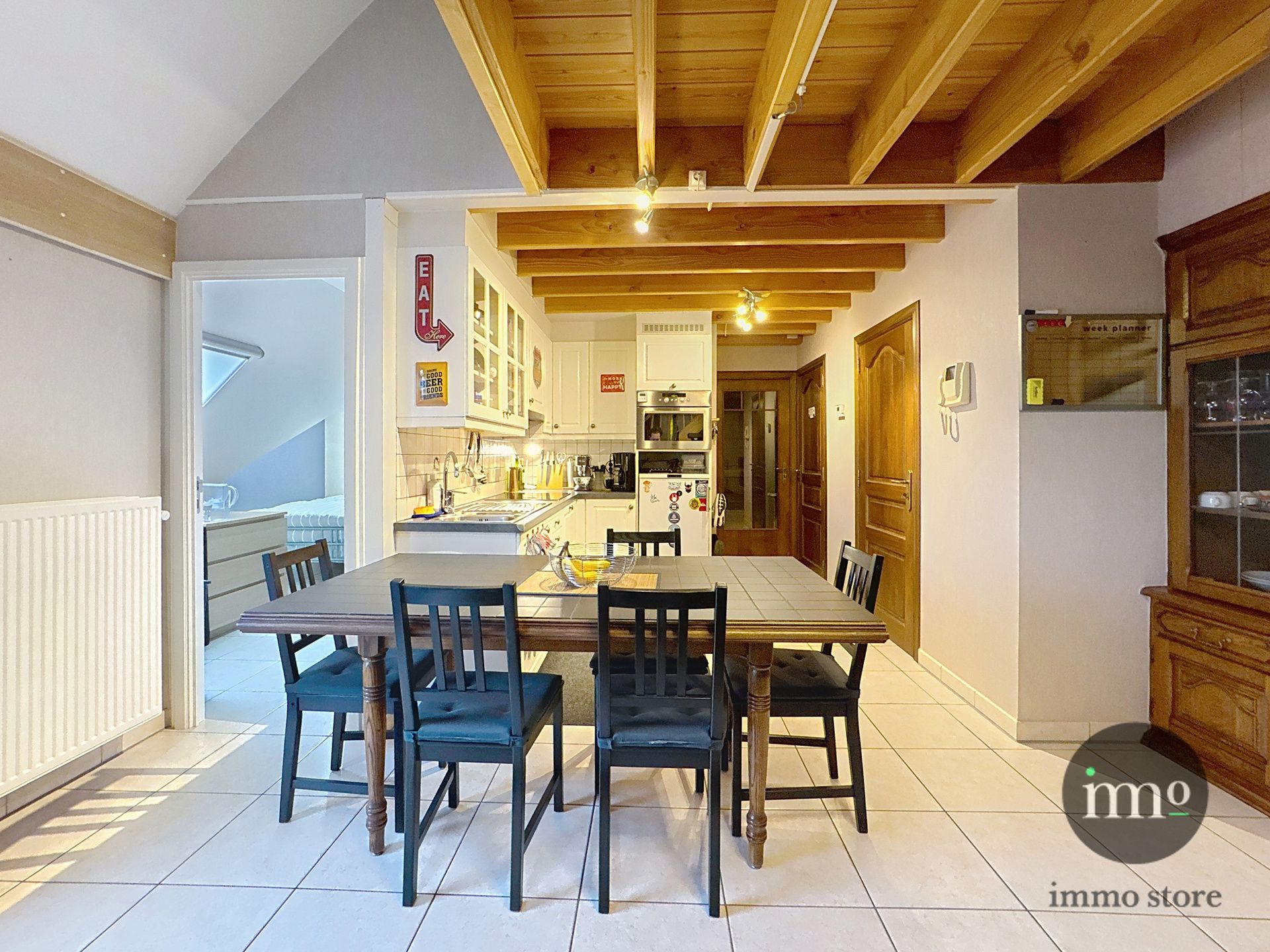 Wonen in het hart van Merchtem, met alles binnen handbereik, Duplex 2 kamers. foto 3