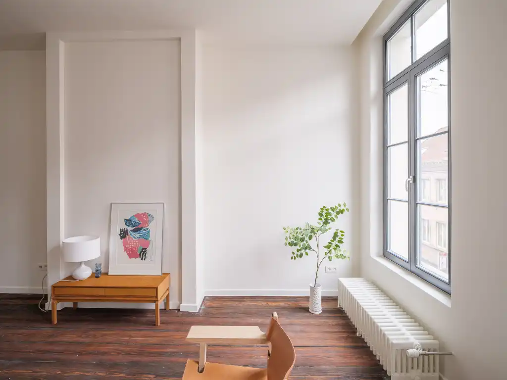 Gerenoveerd tweeslaapkamerappartement met zonnig terras in een voormalige herenwoning, nabij het historisch centrum van Gent. foto 9