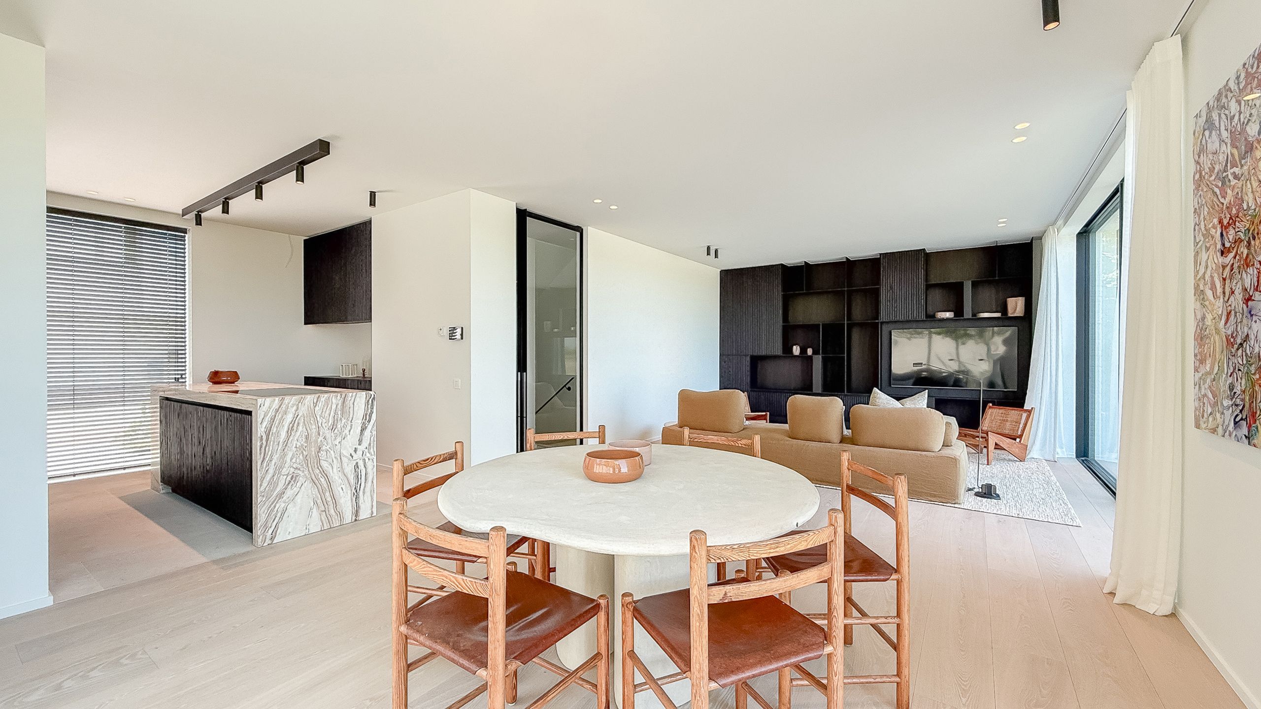 Nieuwbouwvilla - panoramisch zicht over de polders! foto 10