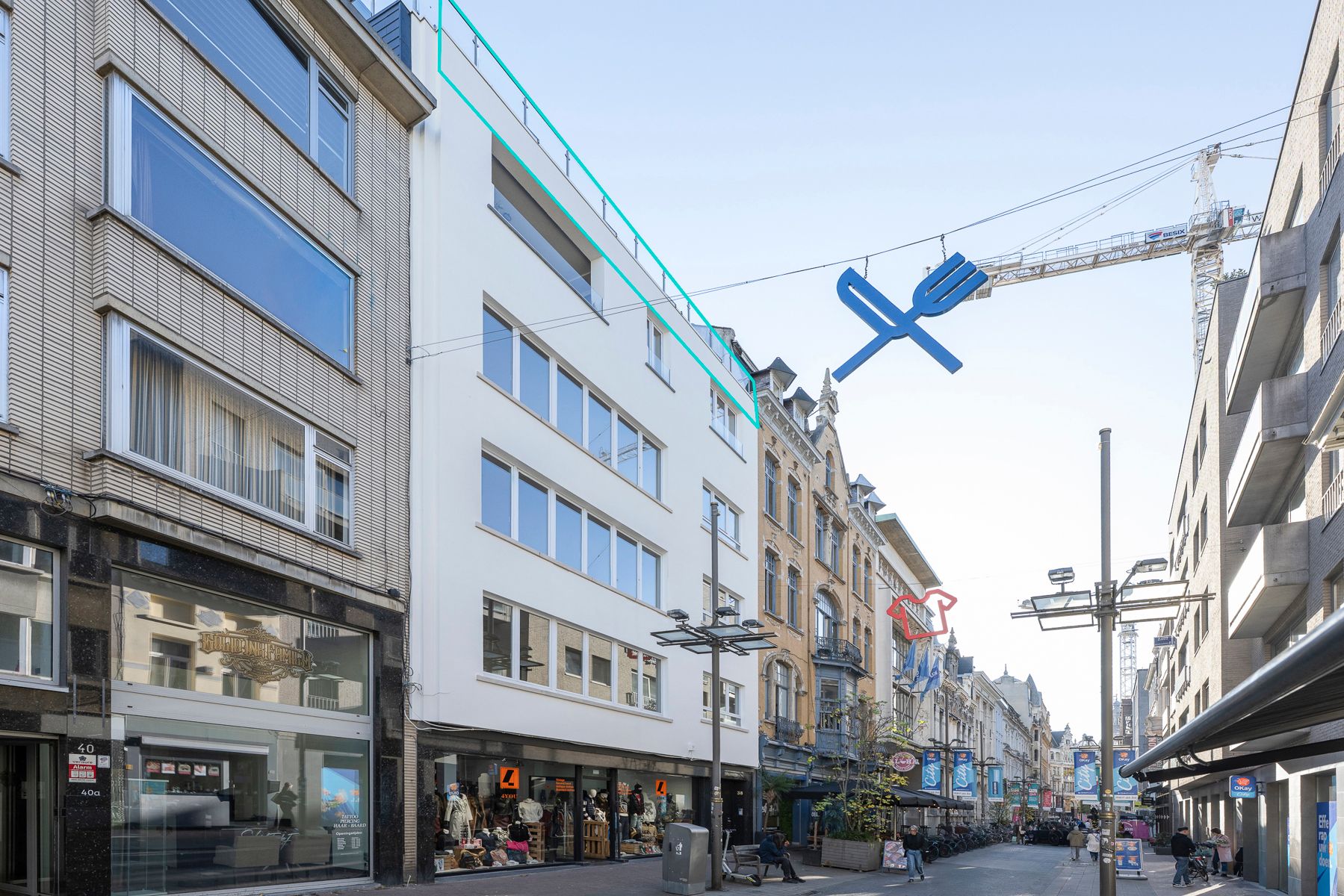 Penthouse met 2-slaapkamers en royaal dakterras foto 9