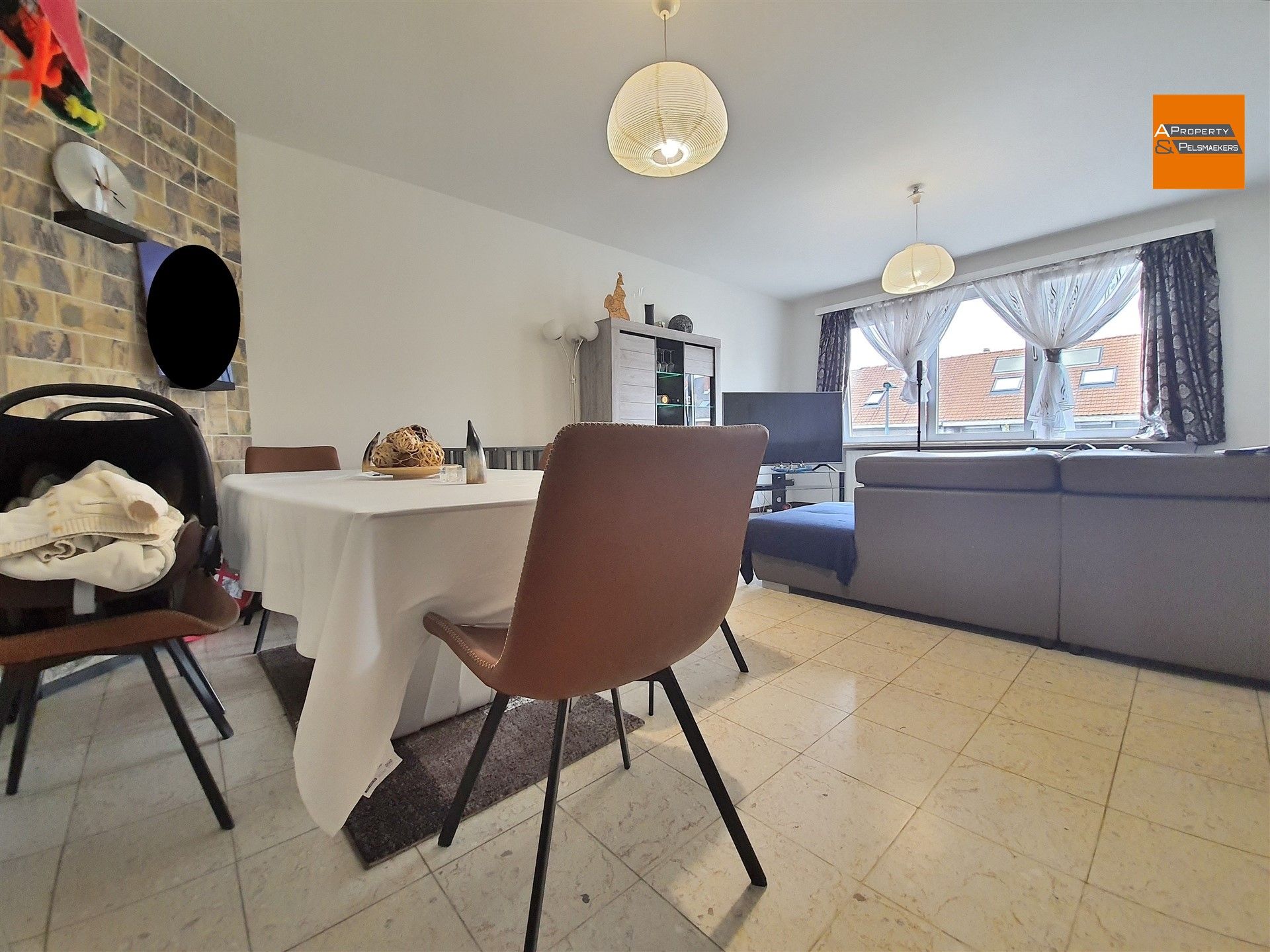 Lichtrijk appartement met 2 slaapkamers, terras en garagebox in het centrum van Zaventem foto 4