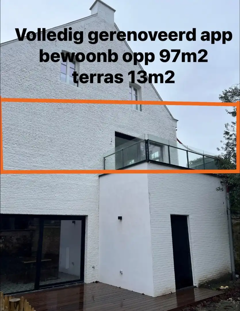 GERENOVEERD APPARTEMENT te Diest : 2 slpks, terras foto 10