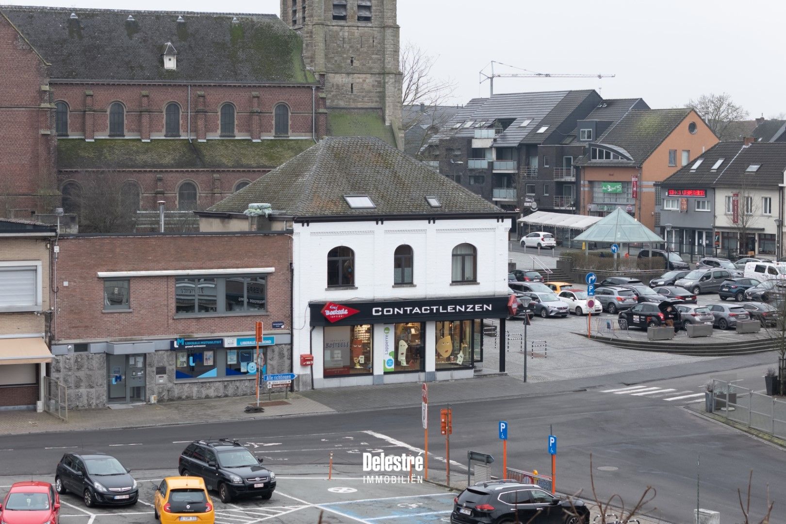 ** IN OPTIE ** TOP GELEGEN HOEKLOCATIE CENTRUM LIEDEKERKE  foto 5