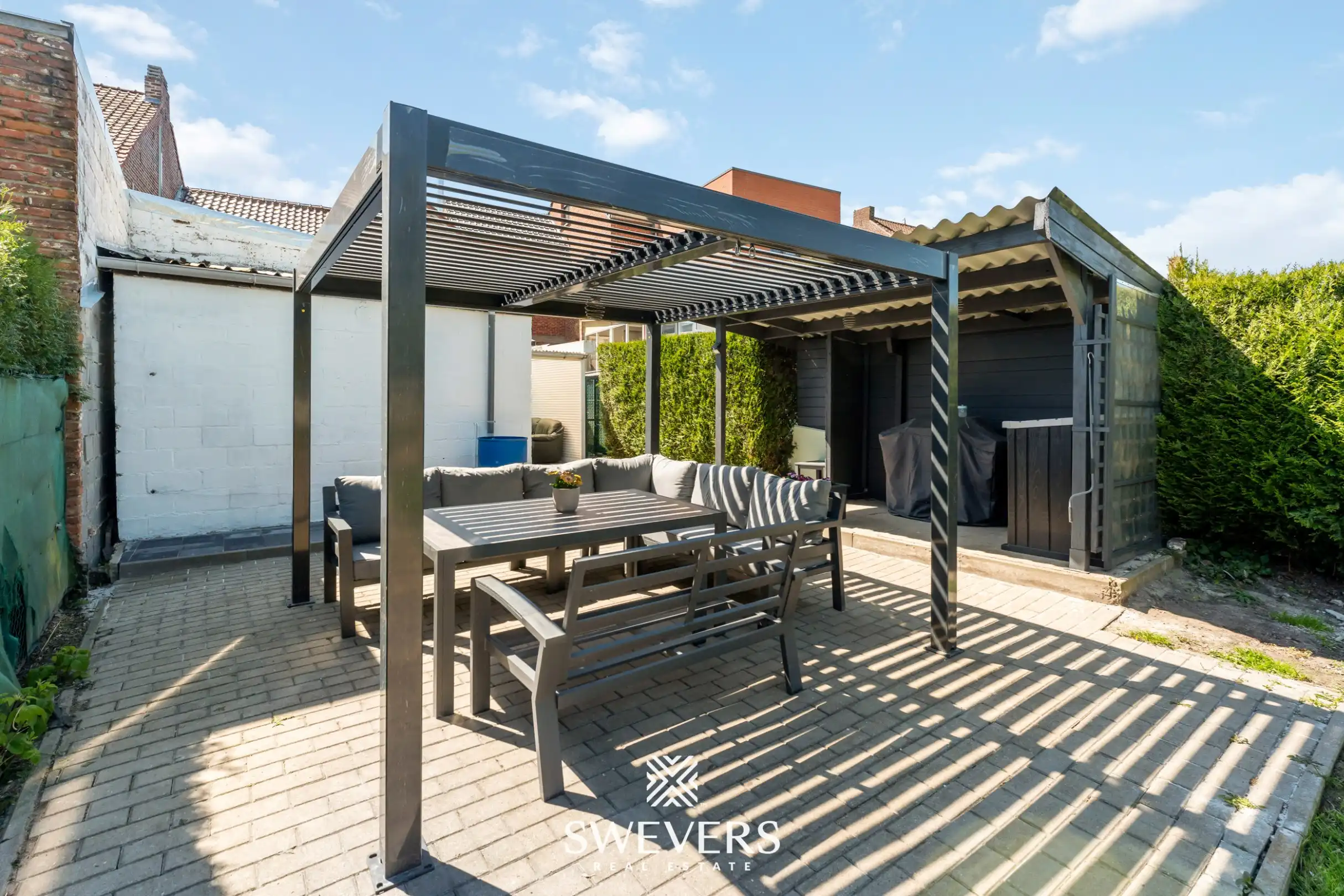 Instapklare, volledig gerenoveerde rijwoning met 3 slaapkamers en ruime tuin in Wellen foto 18