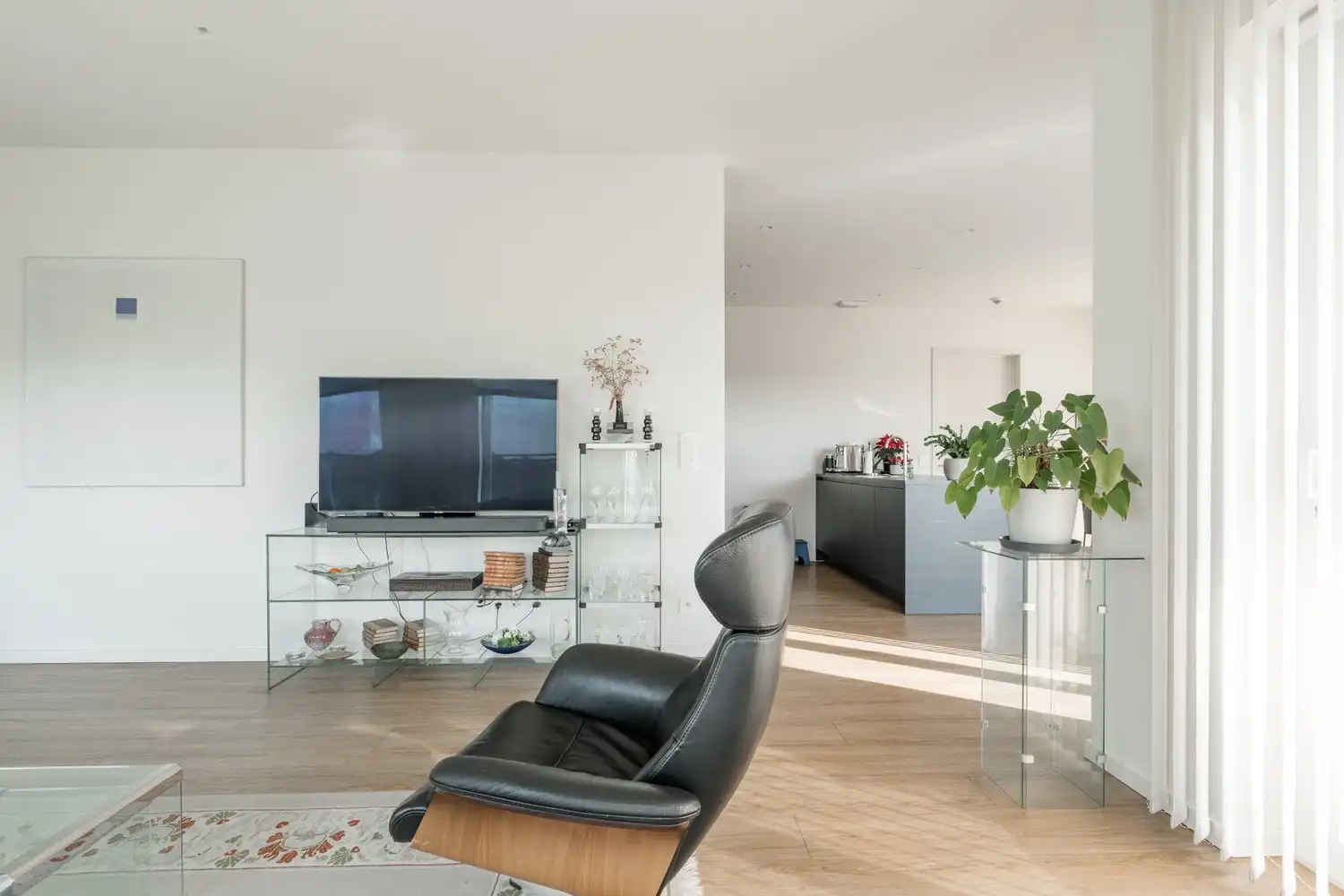 Prachtig penthouse met zeer groot terras en daktuin op het zuiden met 2 slaapkamers en 2 badkamers. foto 12