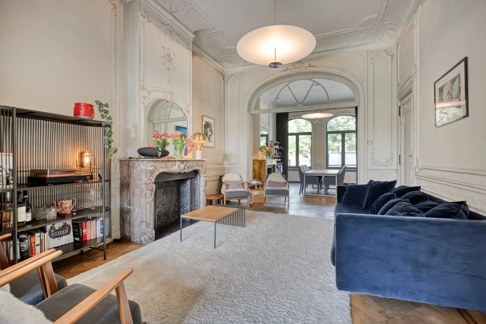 Prachtig herenhuis op de Tiensevest met mogelijkheid tot praktijkruimte - bewoonbare opp. 555 m²  foto 7