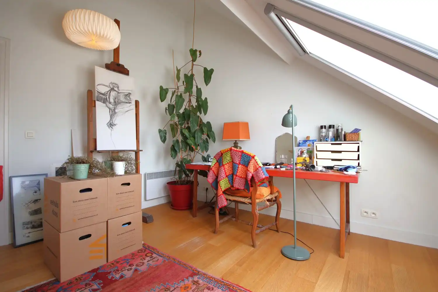 Ruime woning met veel lichtinval en een zonnige stadstuin op wandelafstand van het centrum foto 33