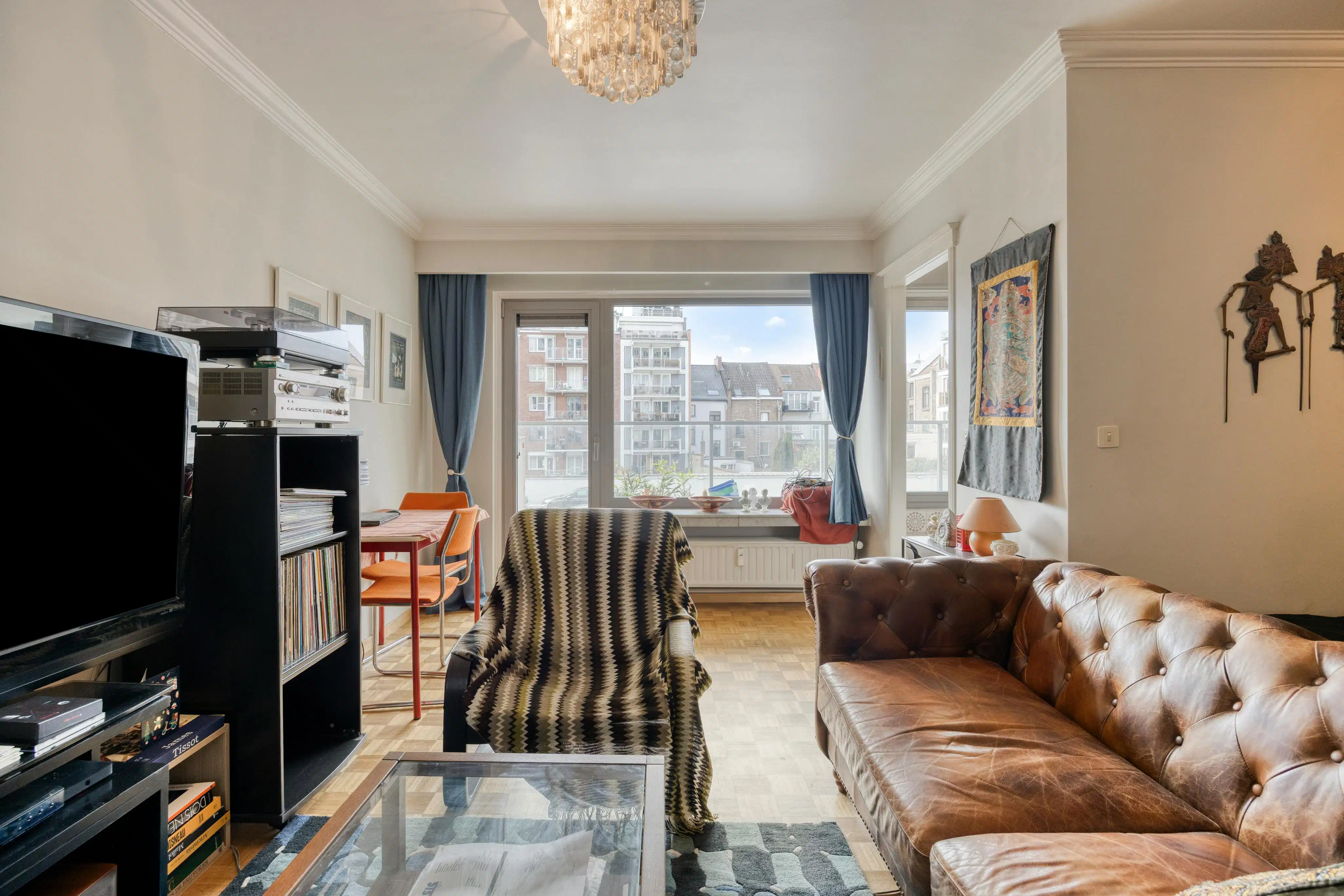 Studio te koop aan het Citadelpark met terras te Gent foto 2