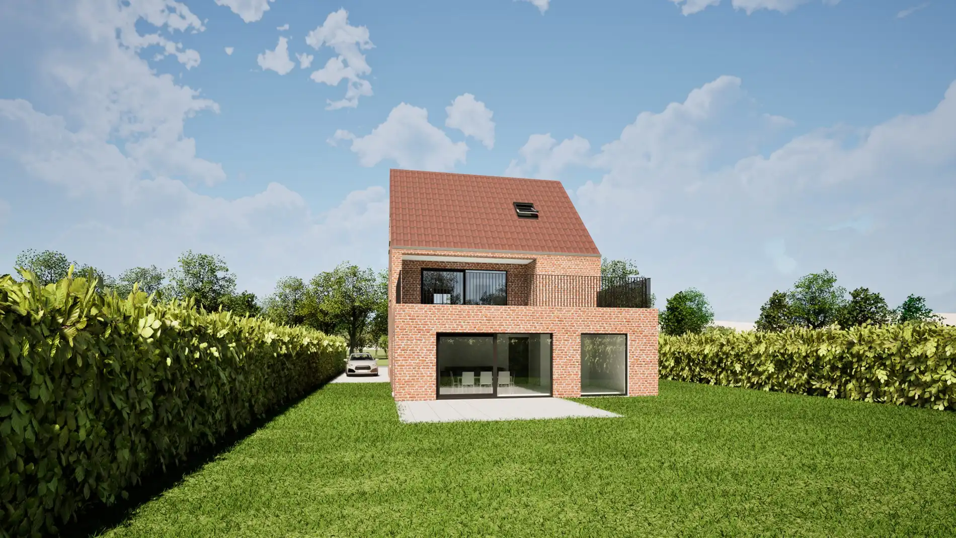 Afgewerkt gelijkvloersappartement met 2 slaapkamers foto 2