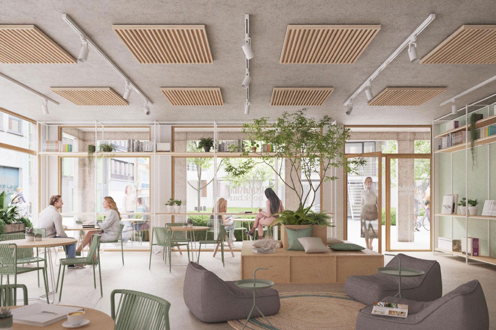 NIEUWBOUW COMMERCIËLE UNITS IN HET HIPPE PORTIER 51 foto 5