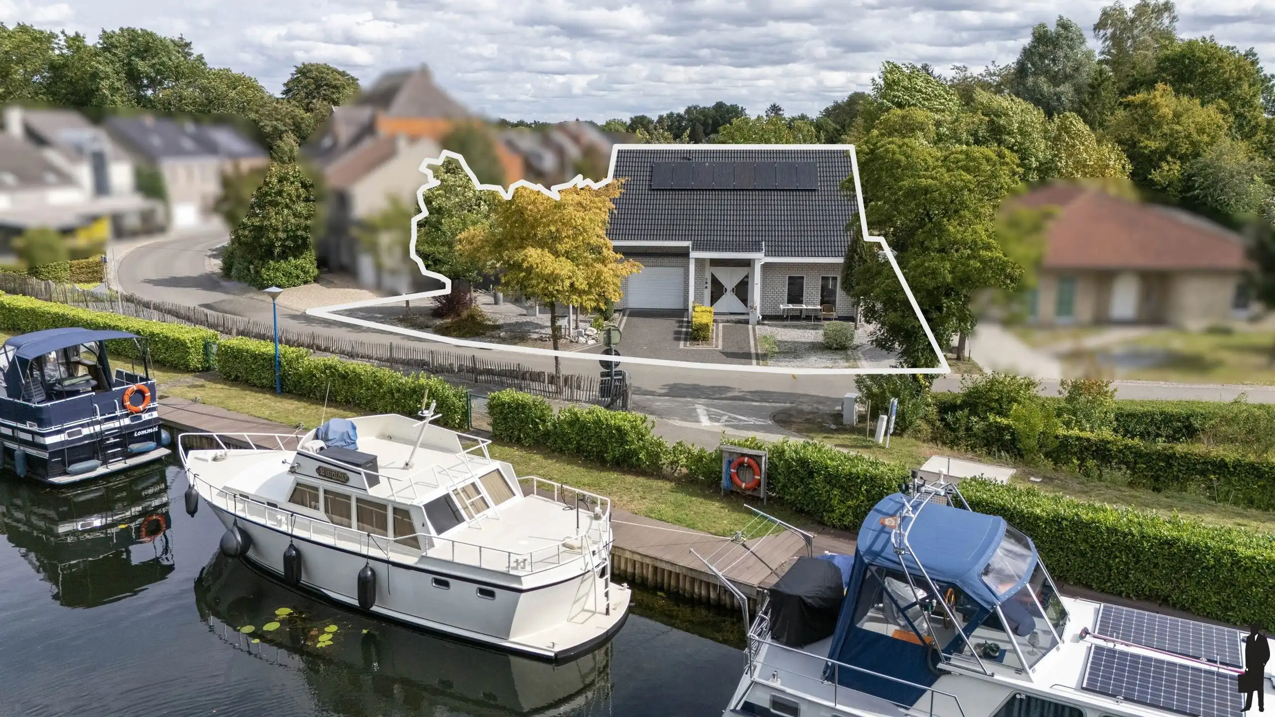 Uitzonderlijk gelegen woning aan Jachthaven kanaal Beverlo foto 21