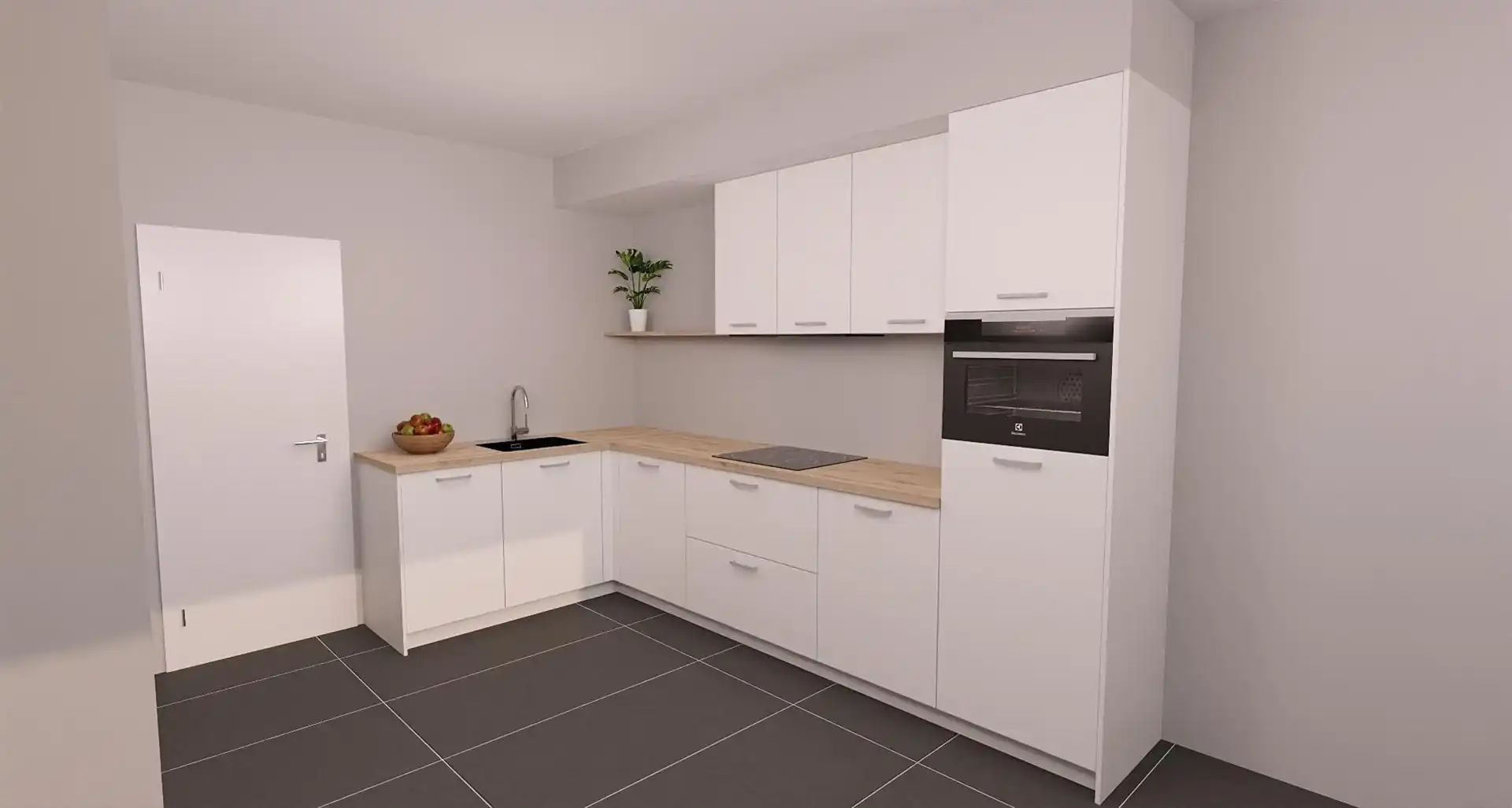  2-slaapkamerappartement met gemeenschappelijk terras foto 5