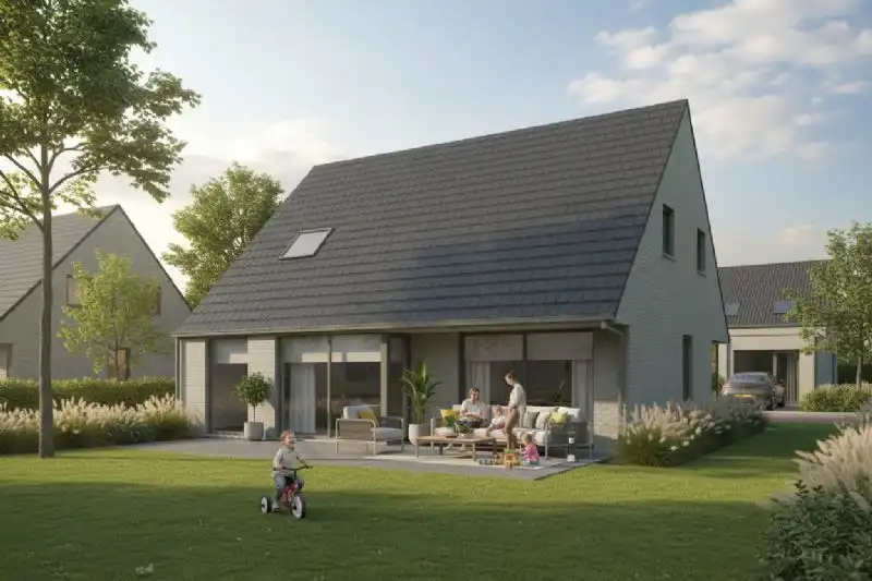 Nieuw te bouwen alleenstaande woning te Rumbeke. foto 2