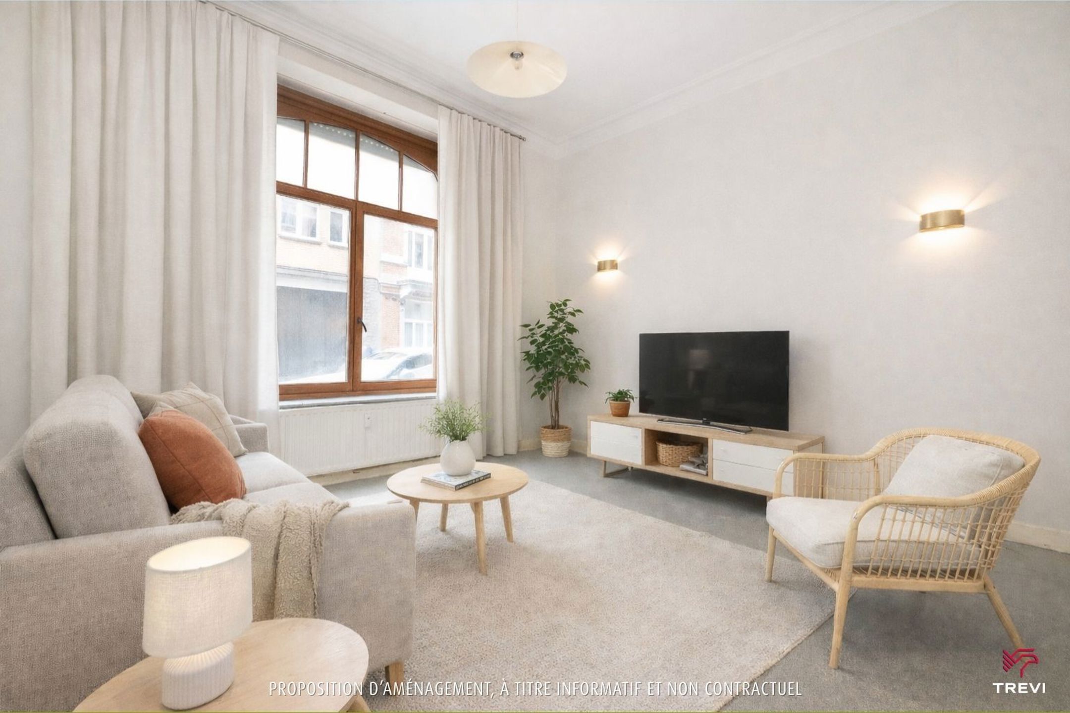 Ruwe duplexstudio om te transformeren, stadstuin foto 2