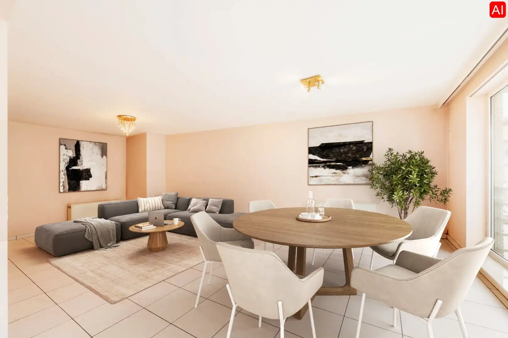 CENTRAAL GELEGEN APPARTEMENT (102 m²) MET 3 SLPKS | BERGING | AUTOSTAANPLAATS  foto 3